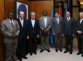 Reunión del presidente del Principado con el ministro de Minas de #Angola