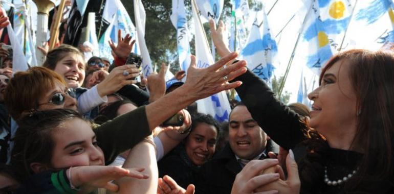 Cristina, victoriosa en las primarias, llama a la unidad de todos los argentinos