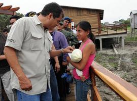 235 habitantes de Santay, Ecuador, disfrutan de su nueva vivienda ecológica 