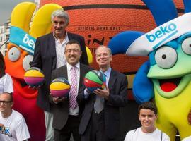 El Tour del Balón llega a Bilbao a un mes del inicio de la Copa del Mundo Basket