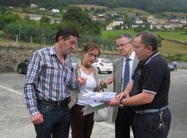 Belén Fernández anuncia construcción de una depuradora en Doiras, Boal 