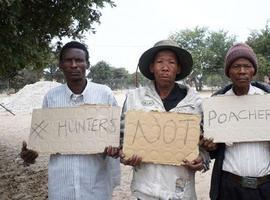 Los bosquimanos de Botsuana demandarán al Gobierno por la prohibición de cazar