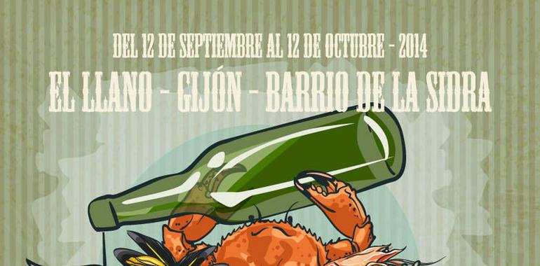 El Llano celebra su I fiesta del Marisco y la Sidra en Asturias durante todo un mes