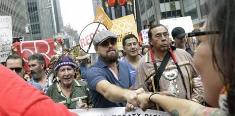 Leonardo DiCaprio exige a líderes mundiales unirse contra el cambio climático  