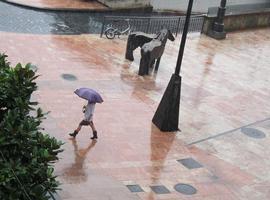 Lluvias intensas generalizadas en Asturias durante los próximos días