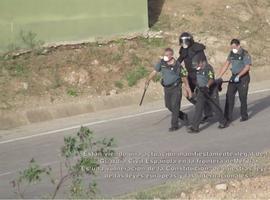Nuevu videu de Prodein muestra a la Guarda Civil golpiando a un inmigrante y tornándolu inconsciente a Marruecos