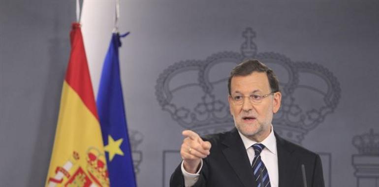 Rajoy diz que dempués de tantu ruiul 9P foi un fracasu independentista