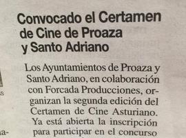 El cine asturiano pone pantalla en Proaza y Santo Adriano