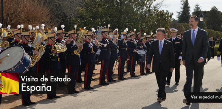  Santos agradece liderazgo de España en la Unión Europea a favor de Colombia