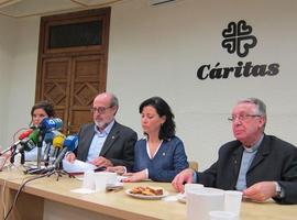 Cáritas Asturias pide cambios sociopolíticos para acabar con la pobreza