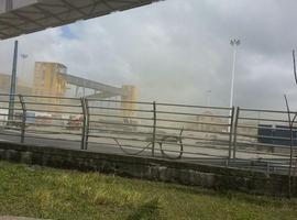 Ecologistas denuncian densas nubes de polvo procedentes del Puerto de Avilés