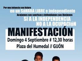 Manifestación de la Asociación Asturiana de Amigos del Sáhara el próximo domingo en Gijón