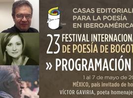 Arranca el Festival Internacional de Poesía de Bogotá, con homenaje a Gaviria