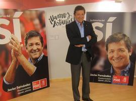 Javier Fernández: "trabajar por la lista más votada" sin olvidar "los atracos de Rajoy"