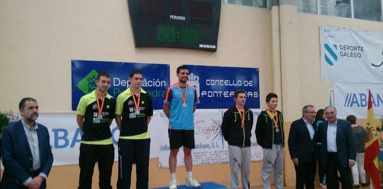#BadmintonOviedo. Alberto Zapico nuevo campeón de España de dobles mixto