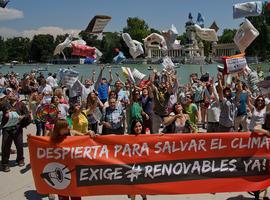 La mayor manifestación mundial del año pide el fin de las energías sucias y salvar el clima 