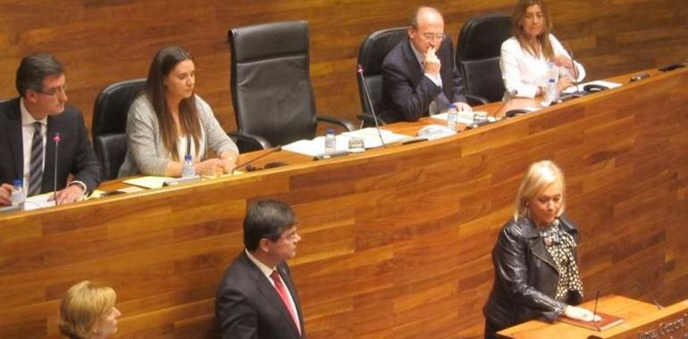 Mercedes Fernández ve un mal comienzo en que IU y Cs estén en la Mesa del Parlamento