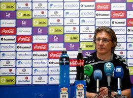 El Real Oviedo inicia el domingo "una temporada muy ilusionante, más cerca de la élite” (Egea)
