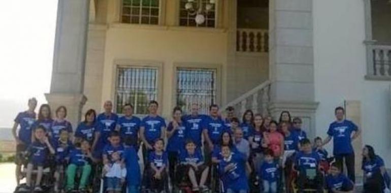 Visita de GaliciAME, Asociación de Atrofia Muscular Espinal, a Condes de Albarei