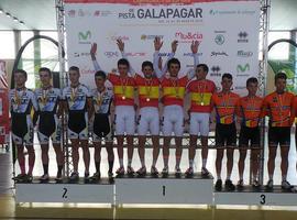 #Ciclismo asturiano. Los juniors finalizan los Campeonatos de España en pista con una plata y bronce más