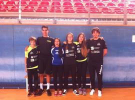 Badminton Oviedo. 3 platas y 1 bronce balance en el master de San Sebastian