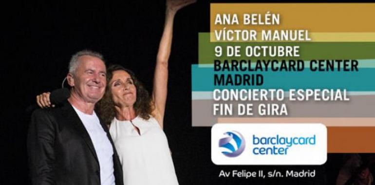 Víctor y Ana completan Canciones regaladas en el Barclaycard Center de Madrid