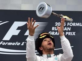 Contundente victoria de Hamilton en el GP de Rusia, a 66 puntos sobre Vettel