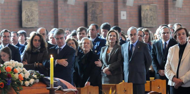 Presidente Piñera asistió a misa por Felipe Cubillos