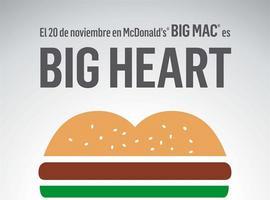 Los McDonalds de Asturias donarán la recaudación del Big Mac para ayudar a niños hospitalizados