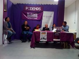 Podemos Villaviciosa celebró una mesa redonda sobre la situación de los refugiados