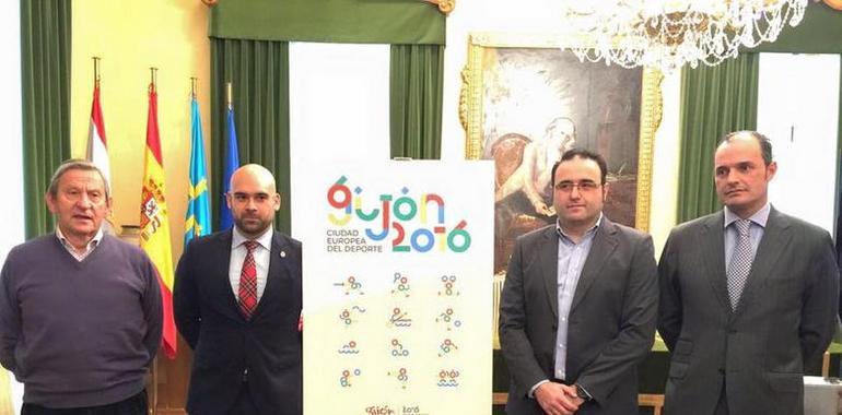 Así será el Gijón Ciudad Europea del Deporte 2016