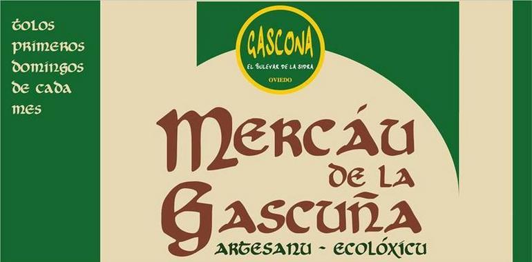 El Mercáu artesanal en La Gascona inicia el año fiel a su cita dominical
