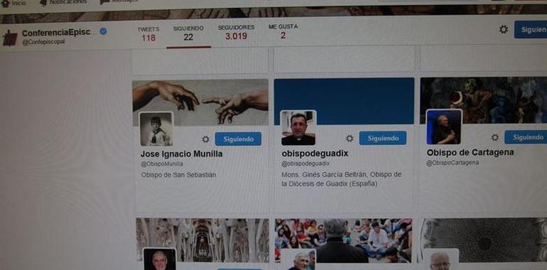 Los obispos españoles suman más de 61.000 seguidores en Twitter