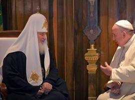 Papa Francisco se encuentra con patriarca ruso en la Habana (VÍDEO) 