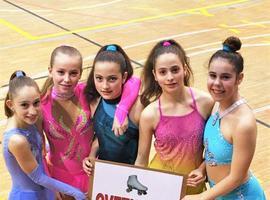 Buen papel de las patinadoras del Club Ovetus en el VIII Trofeo Atenea