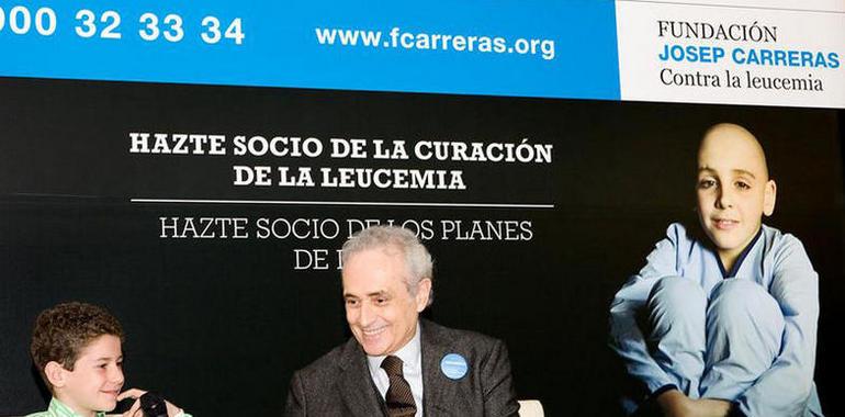 José Carreras, tenor y farma solidario en Oviedo