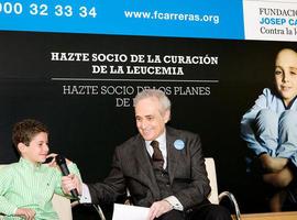 José Carreras, tenor y farma solidario en Oviedo