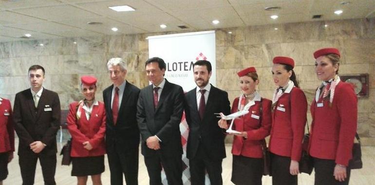 Volotea en Asturias operará 1.358 vuelos este año, un 55% más que en 2015