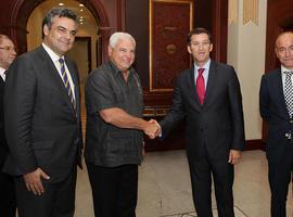 El presidente de Panamá se reúne con el presidente de Galicia