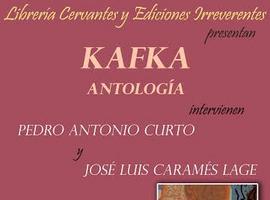 Presentacion antologia Kafka en librería Cervantes de Oviedo