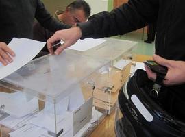 Las cabezas de lista por Asturias votarán a media mañana