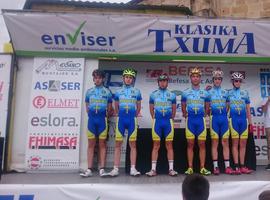 Gran trabajo de la selección asturiana de ciclismo en el Txuma 2016 