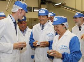 El Presidente alienta a la industria agroalimentaria a impulsar el desarrollo en Asturias