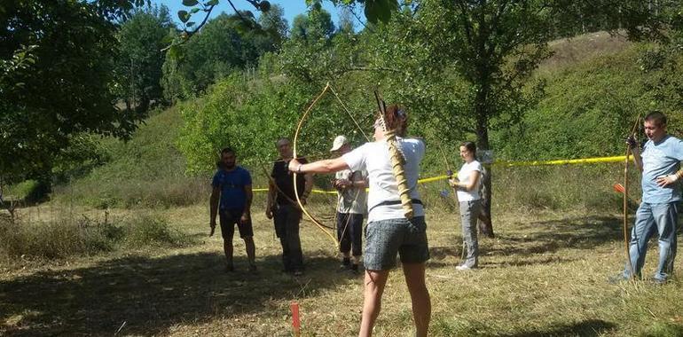 Teverga: Campeonato Europeo de Tiro con Arco en Parque de la Prehistoria