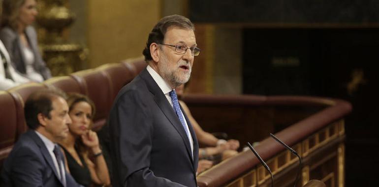 Mariano Rajoy pide el respaldo de la Cámara para ser investido presidente del Gobierno