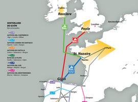 Acuerdo en Bruselas para relanzar la línea Gijón a Nantes 