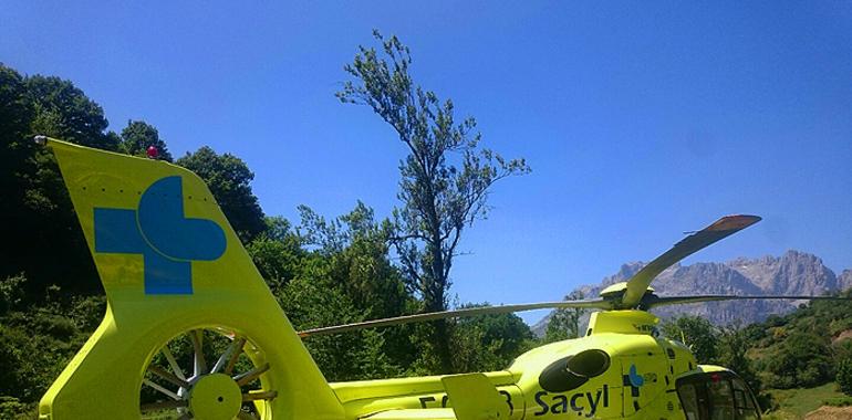 Dos muertos al caer una avioneta en Villanueva del Condado (León)