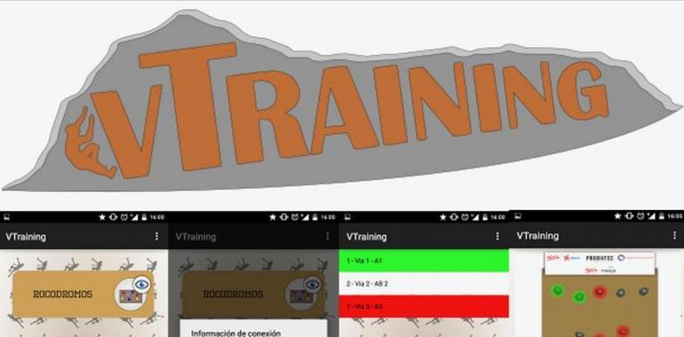 Sé rocodromético con la app VTraining: El lunes, sólo en Gijón