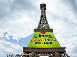 Greenpeace valora positivamente la decisión de la UE de ratificar el acuerdo del clima de París