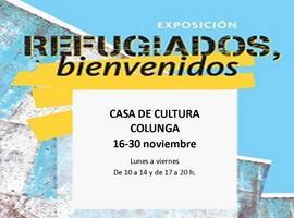 Colunga muestra su apoyo a los refugiados con dos exposiciones